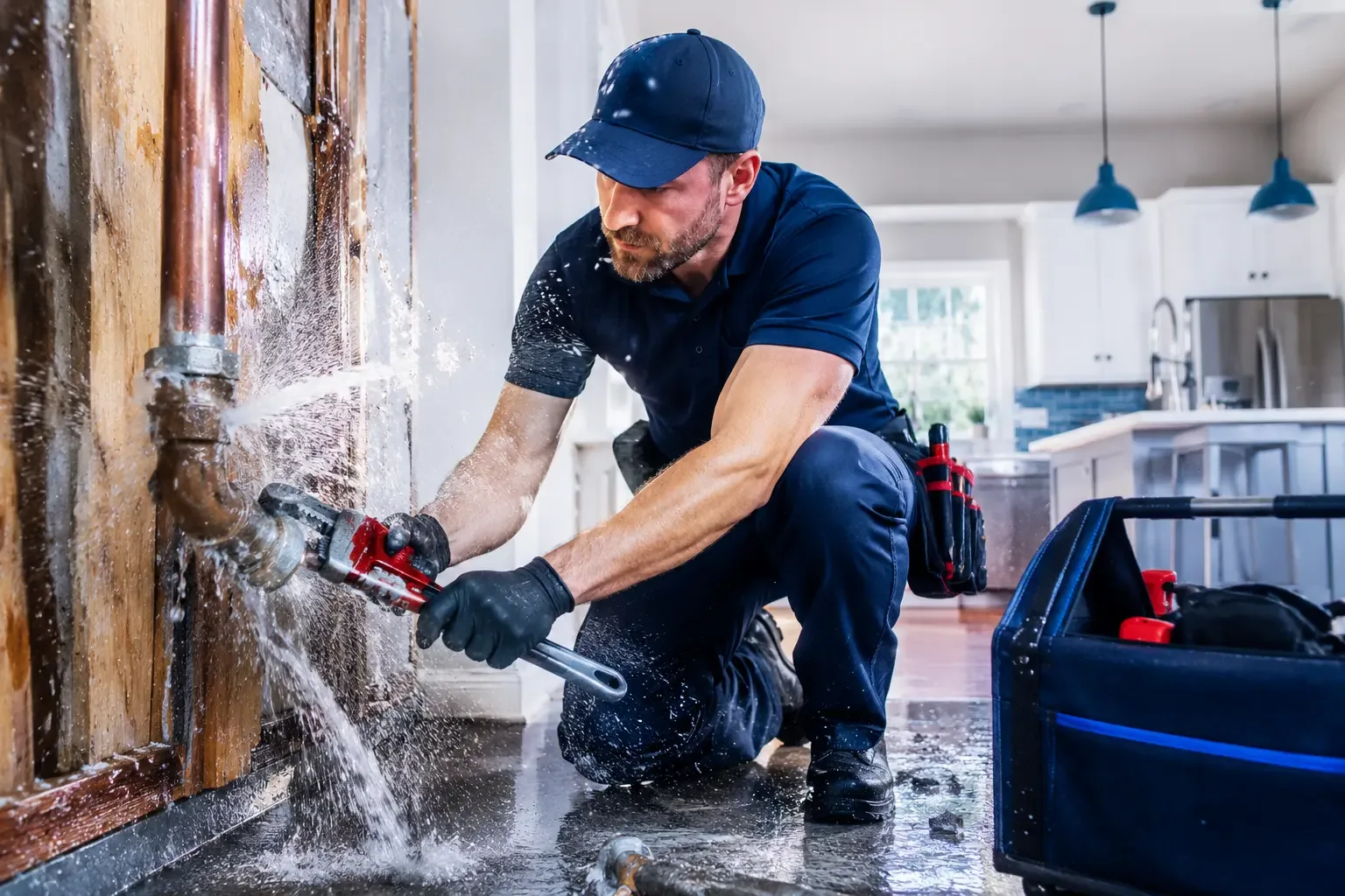 Local emergency pipe repair professionals in Alderson, OK